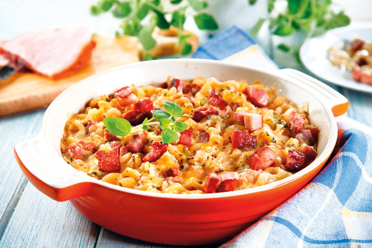 Makaron z sosem carbonara