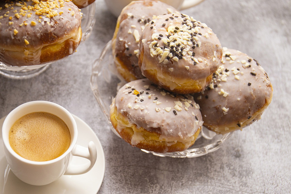 pączki czym popijać