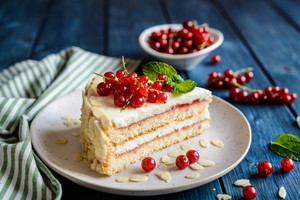 Warstwowe ciasto na dzień teściowej