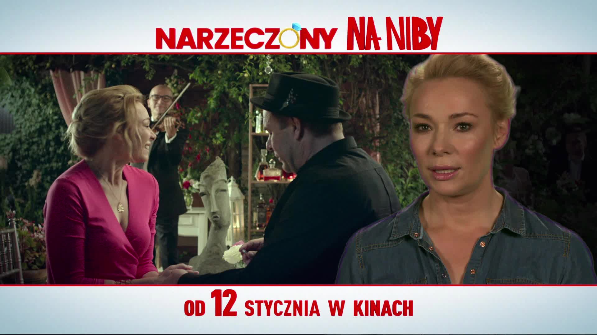 Gwiazdy filmu „Narzeczony na niby” składają życzenia na Nowy Rok