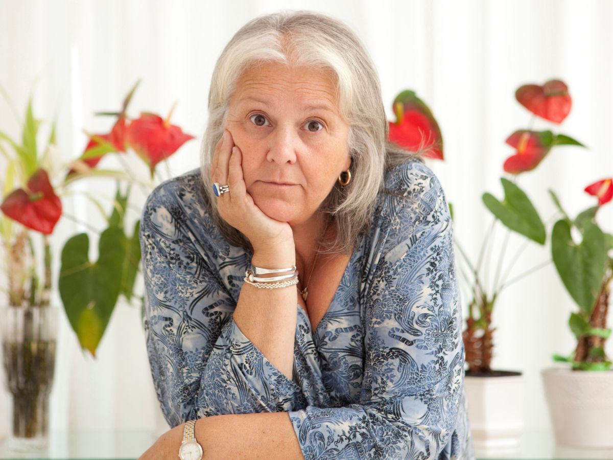 Sfrustrowana seniorka