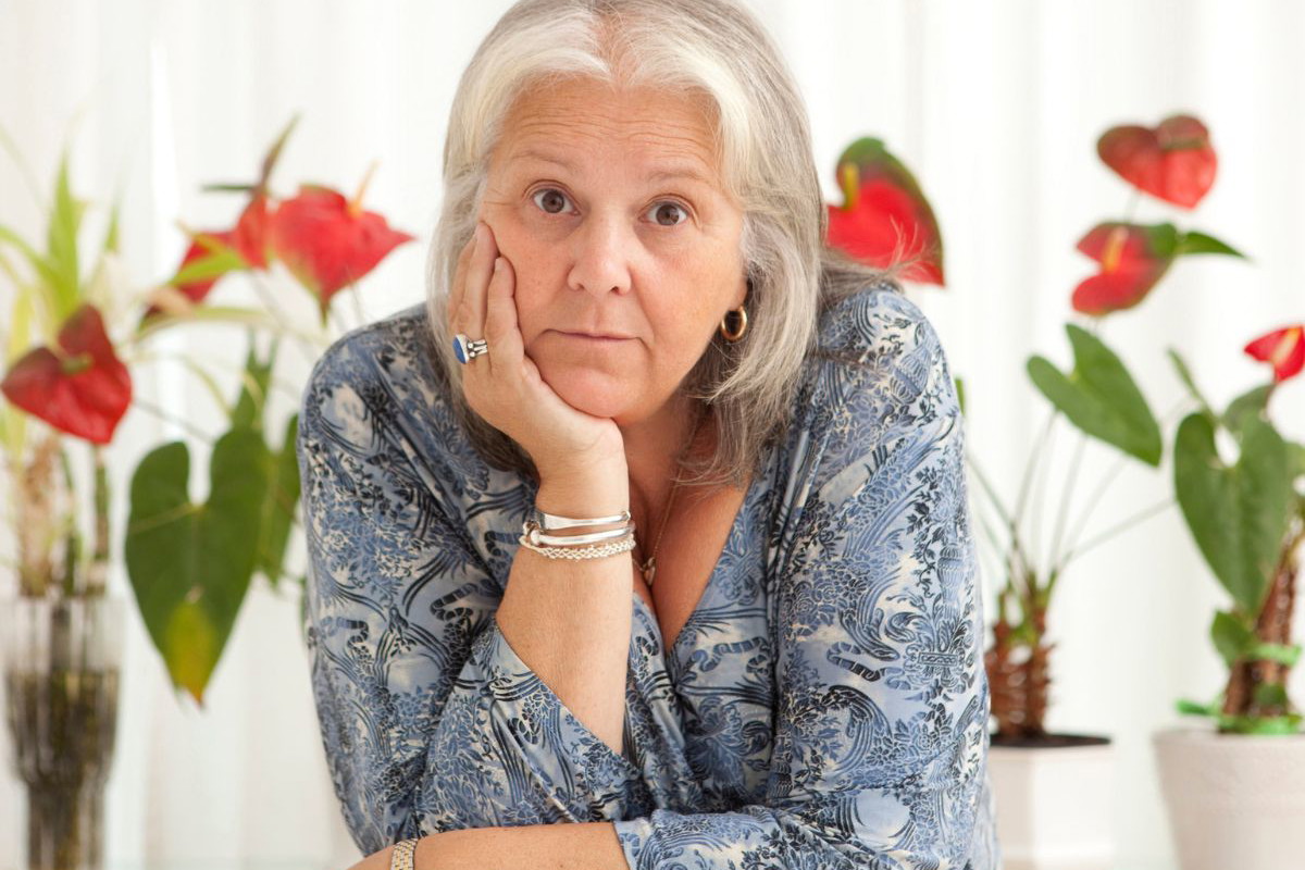 Sfrustrowana seniorka