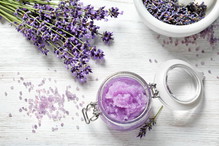 Lawendowy peeling do ciała
