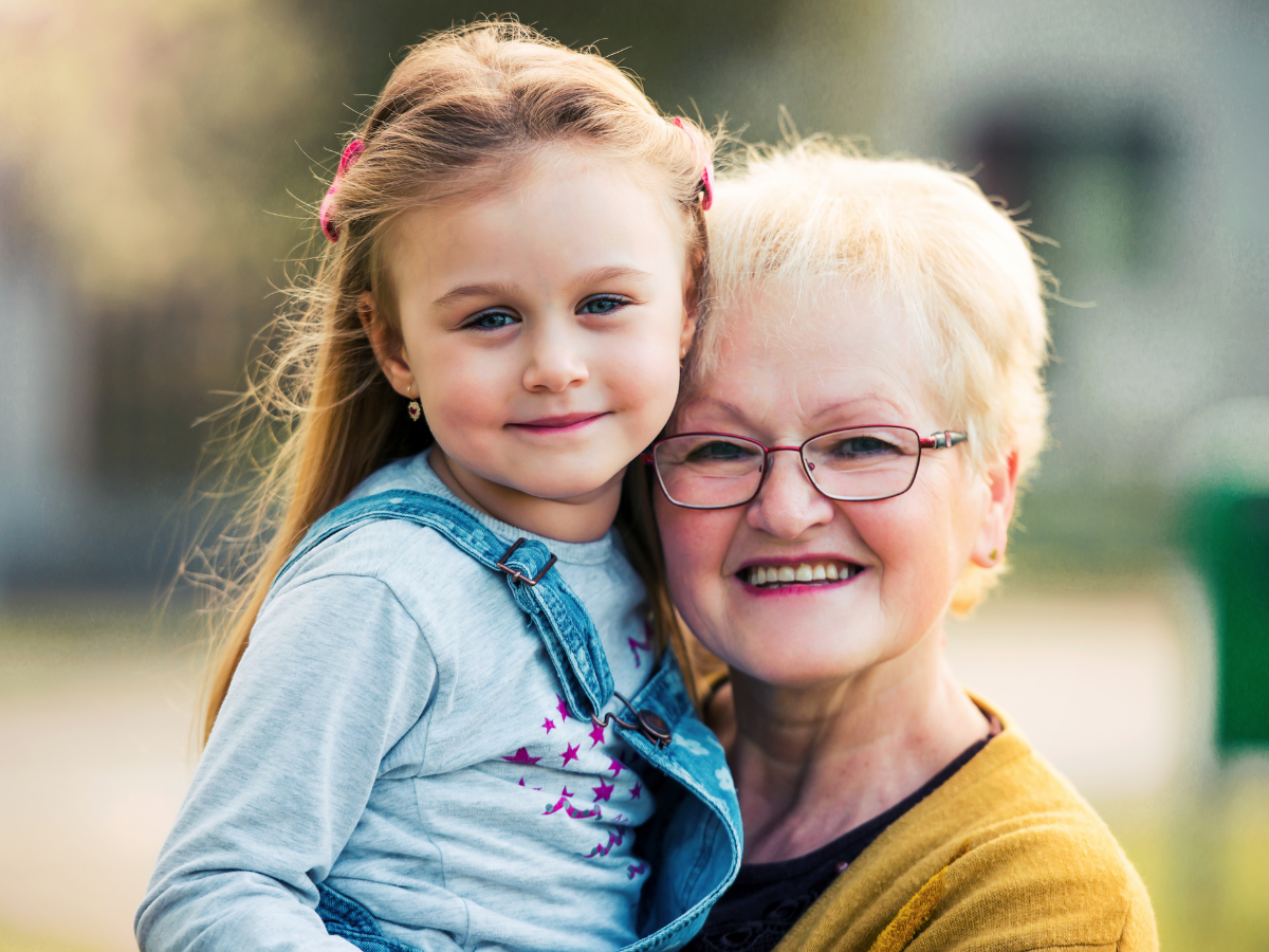 babcia z wnuczką