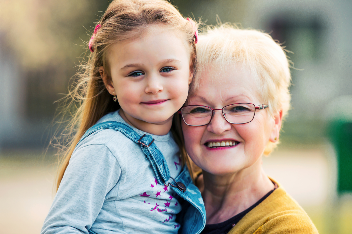 babcia z wnuczką