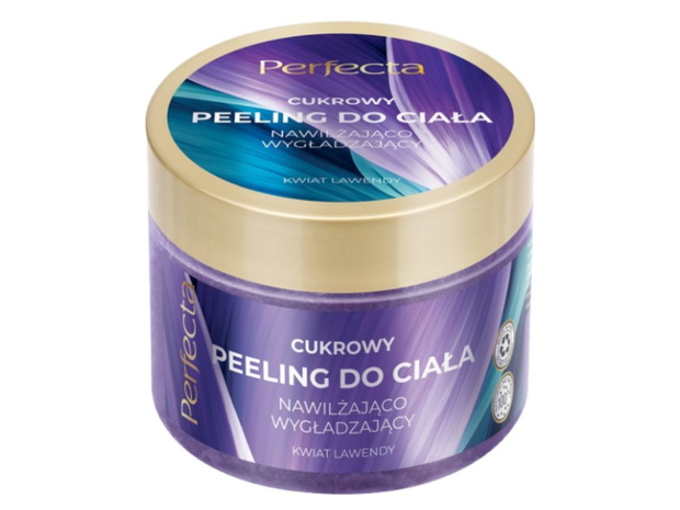 lawendowy peeling do ciała perfecta