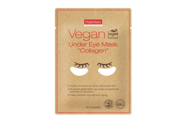 płatki pod oczy z kolagenem Purederm Vegan Under Eye Mask