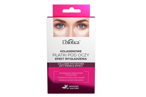 płatki pod oczy z kolagenem L'biotica