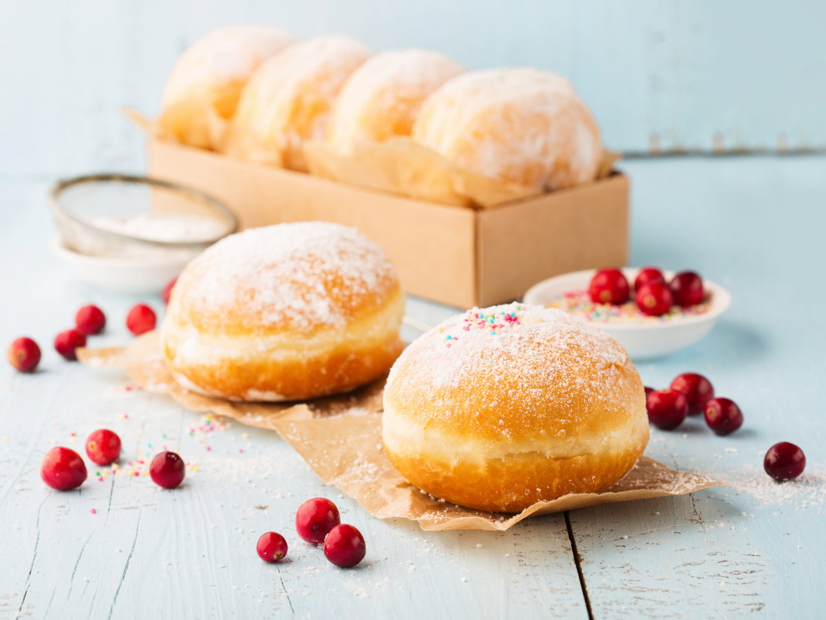 pączki z frytkownicy beztłuszczowej