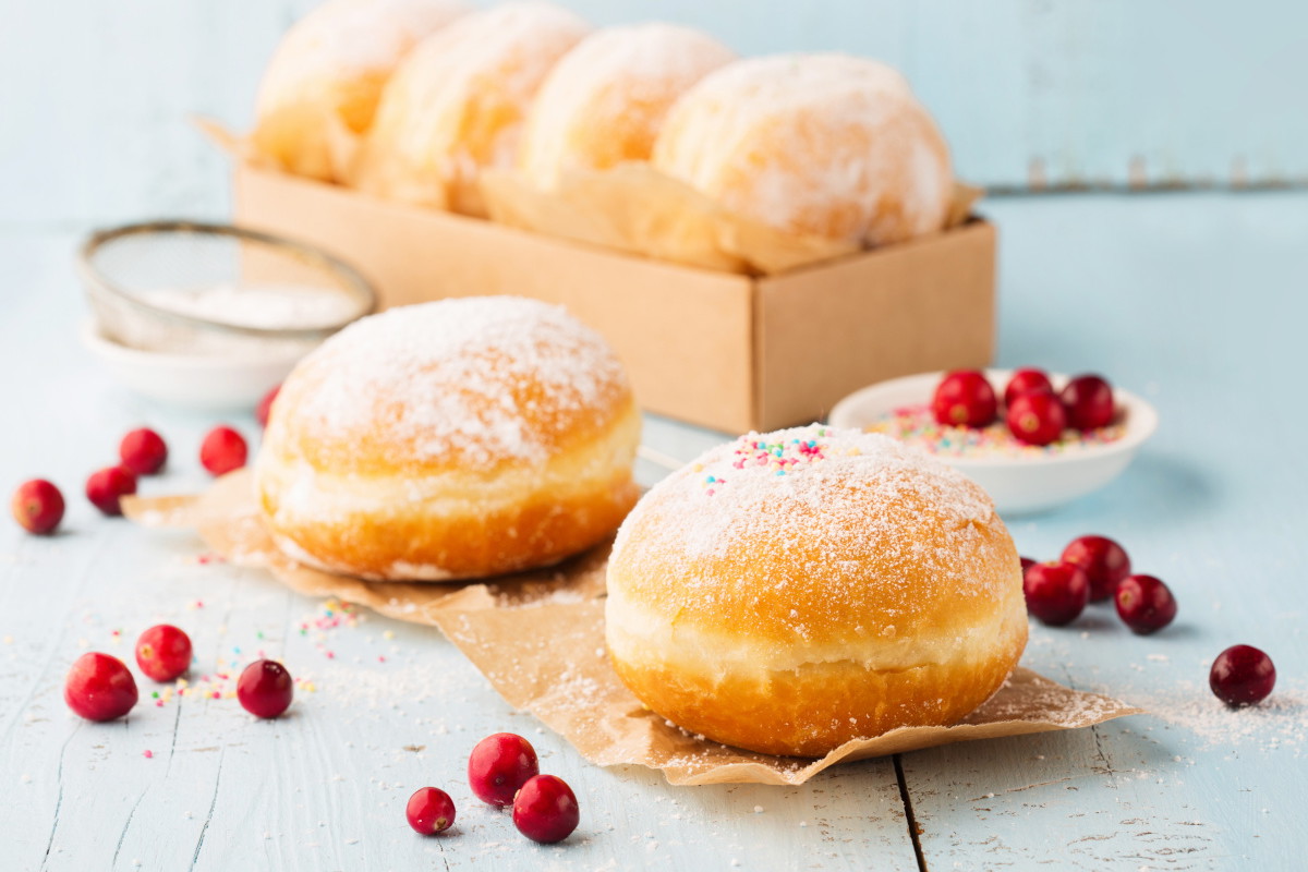 pączki z frytkownicy beztłuszczowej