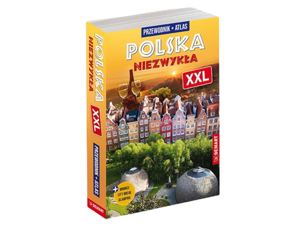 Przewodnik Polska Niezwykła XXL, Demart, cena ok. 70 zł