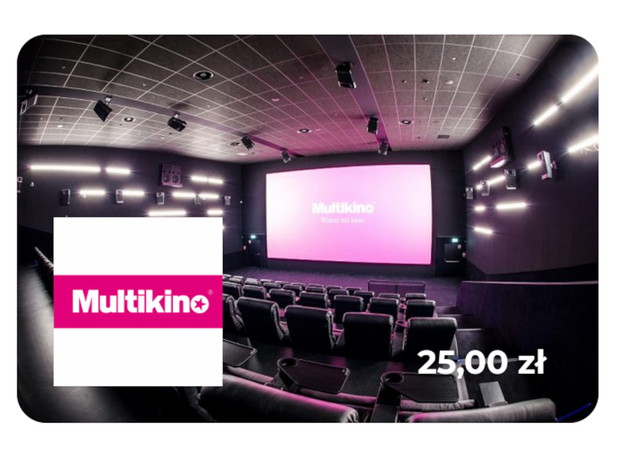 Voucher do Multikina, cena od 25 zł
