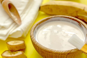 Maseczka z banana na zmarszczki