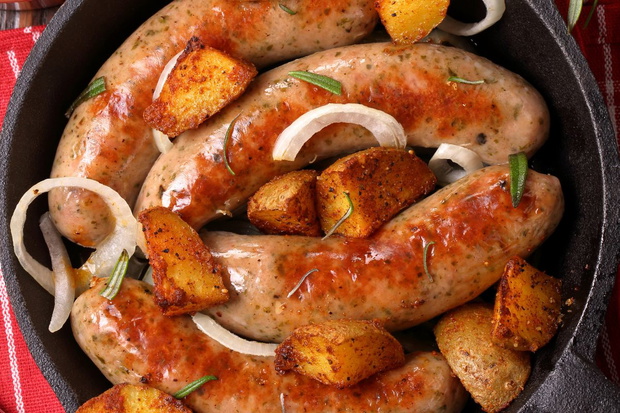 biała kiełbasa w cebuli i musztardzie przepis