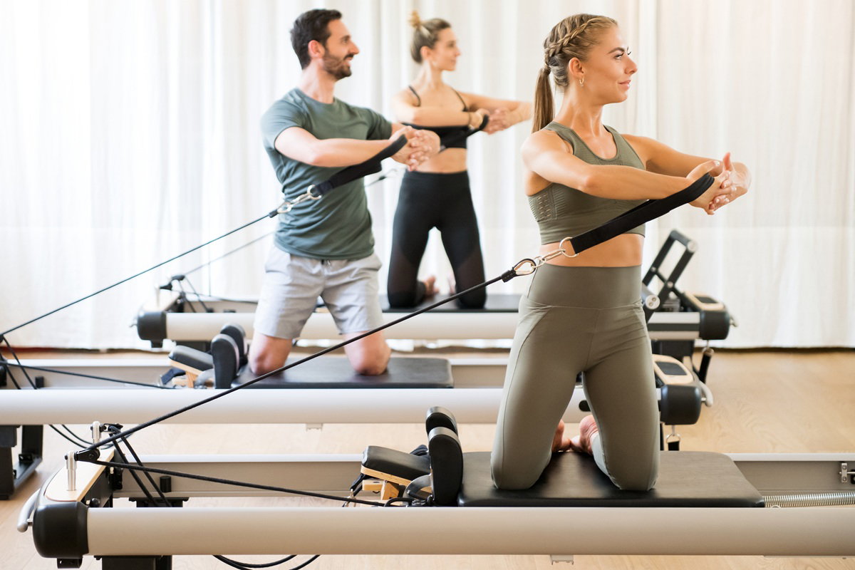 pilates na reformerach ćwiczenia