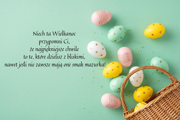 Śmieszne życzenia wielkanocne dla dorosłych znajomych