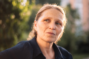 zszkowana kobieta