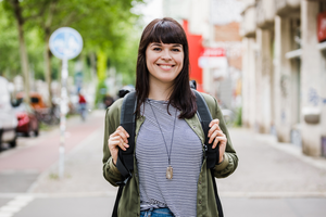 pewna siebie kobieta