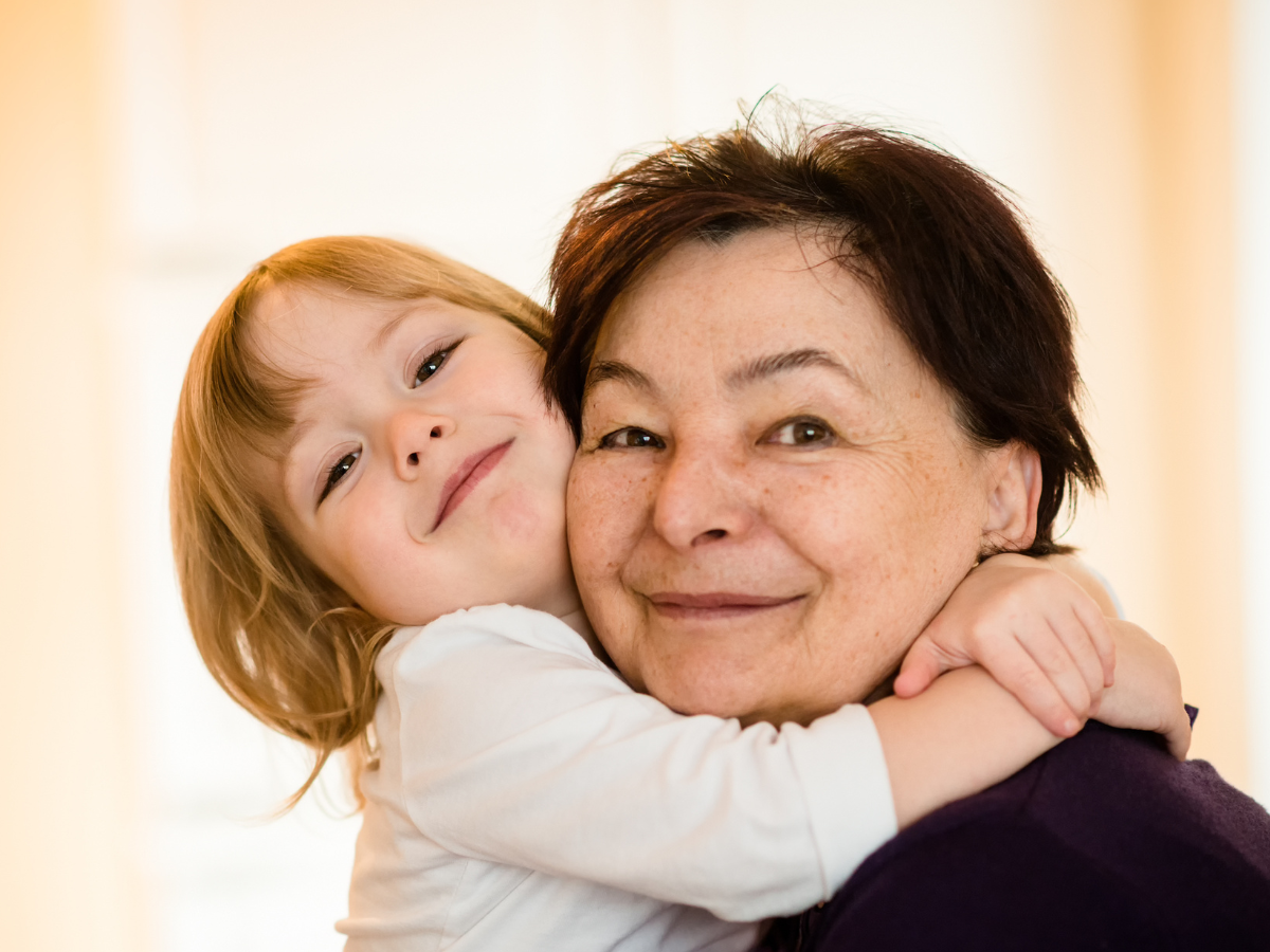 babcia z wnuczką