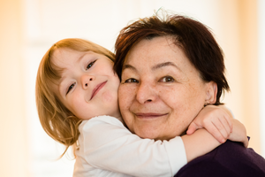 babcia z wnuczką