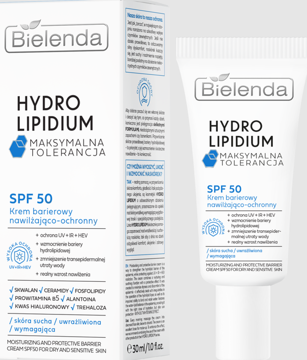 Krem Hydro Lipidum od Bielendy