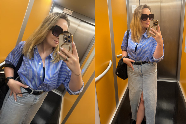 bawełniana koszula z H&amp;M