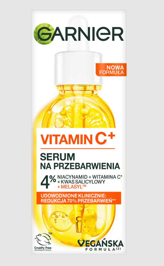 serum z witaminą C garnier
