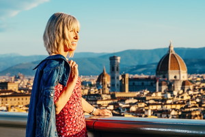 kobieta we Florencji