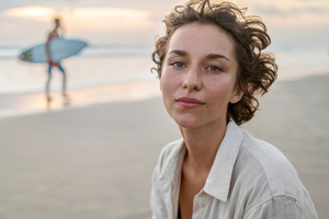 pewna siebie kobieta