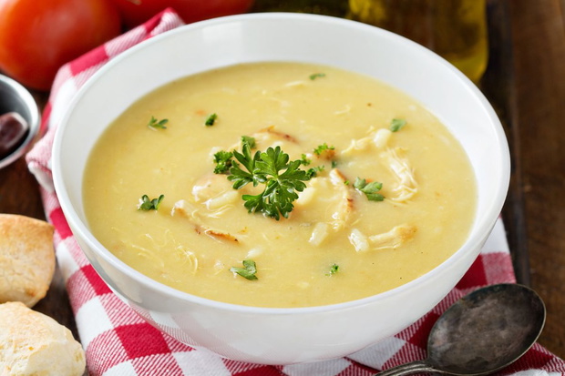 zupa cytrynowa Avgolemono