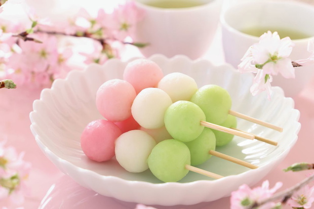 japońskie słodycze dango