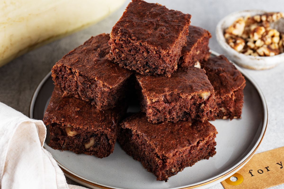 brownie z kabaczka