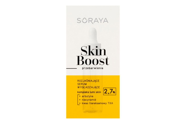 Soraya Skin Boost Rozjaśniające serum wygładzające