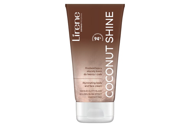Lirene Coconut Shine rozświetlający złocisty krem
