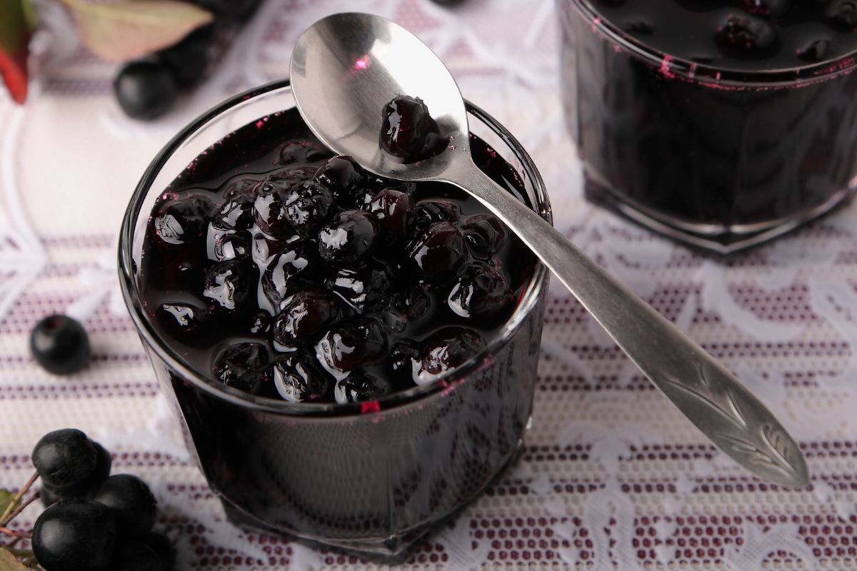 aronia mrożenie na cierpki smak