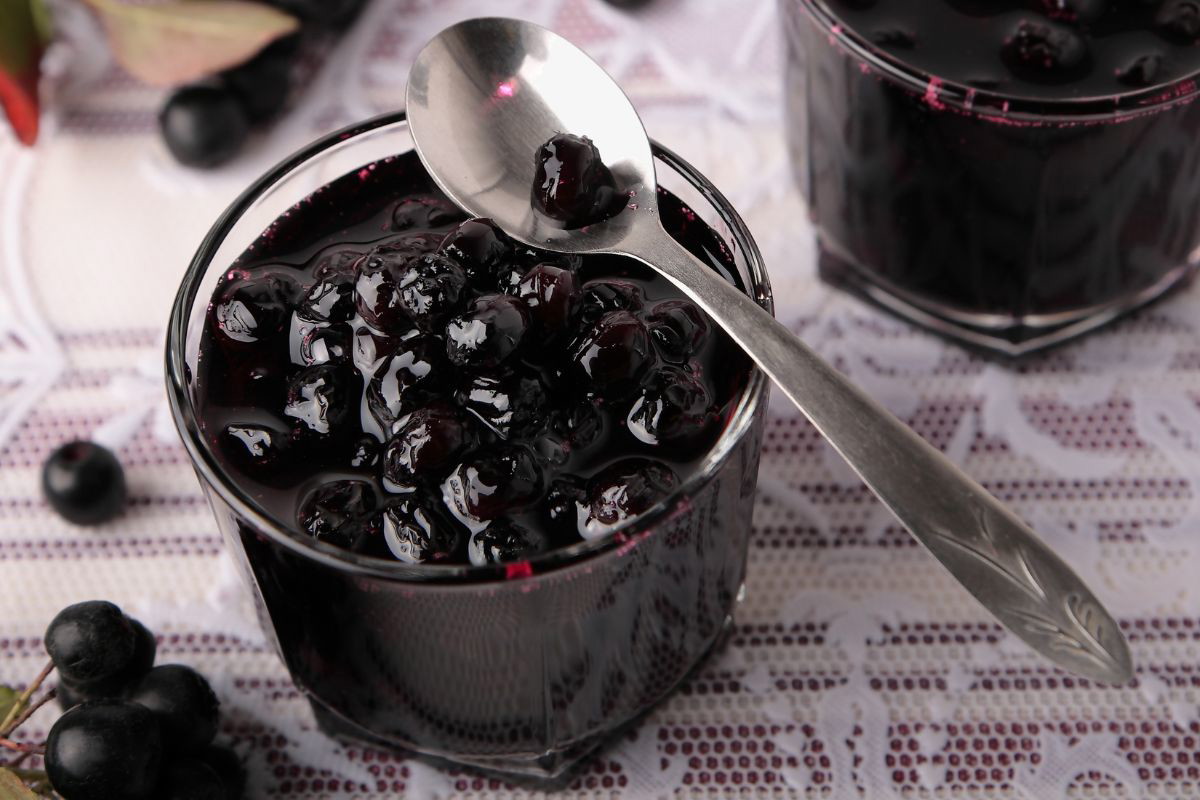 aronia mrożenie na cierpki smak