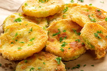 krążki z kabaczka z parmezanem przepis