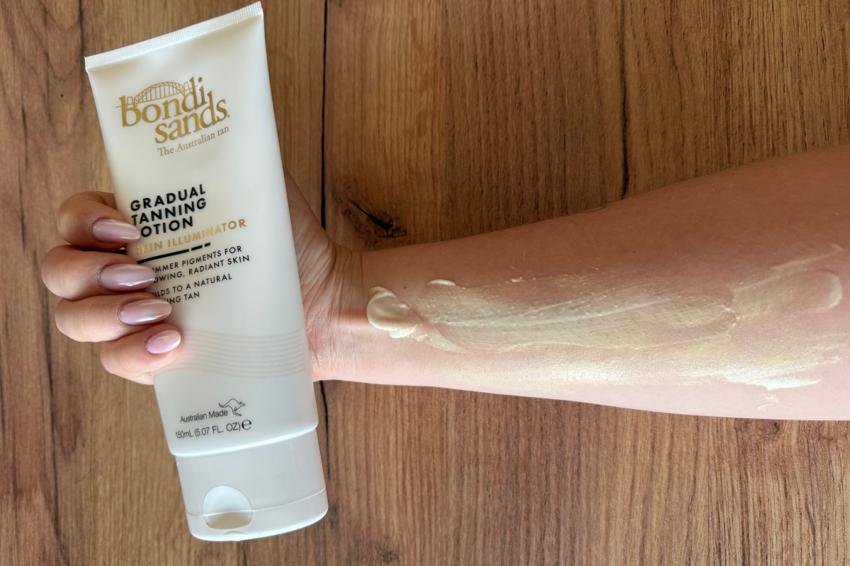 Testuję balsam brązujący Bondi Sands Gradual Tanning Lotion