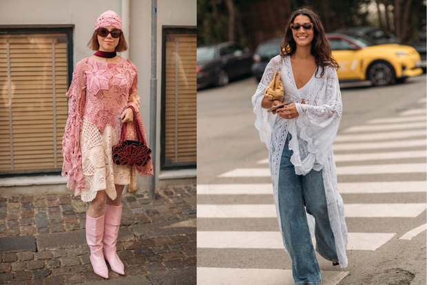 Koronkowe kreacje na Copenhagen Fashion Week
