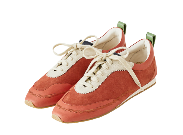 Czerwone sneakersy w stylu vintage - Balagan Studio