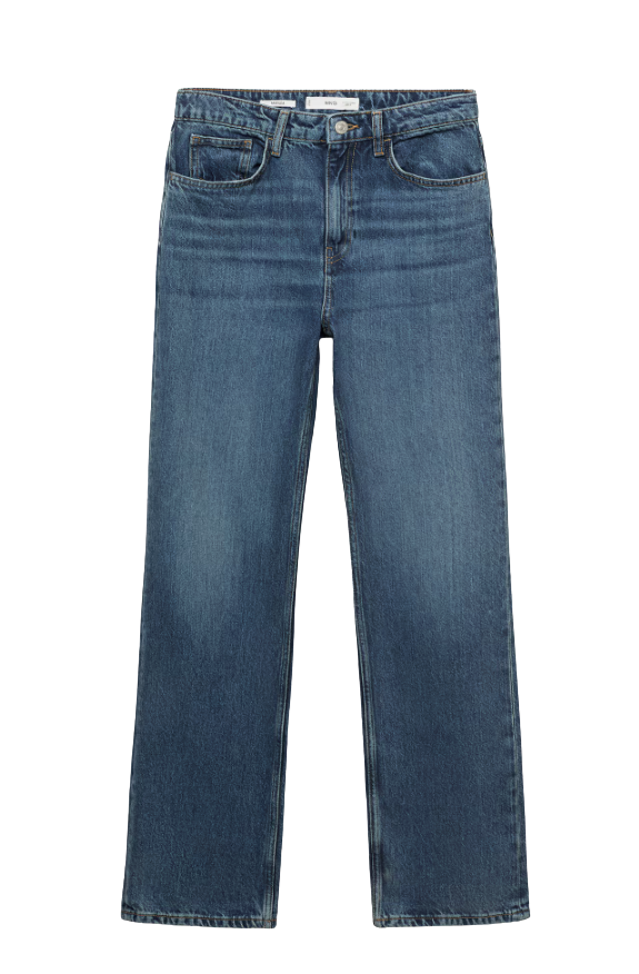 proste jeansy Mango