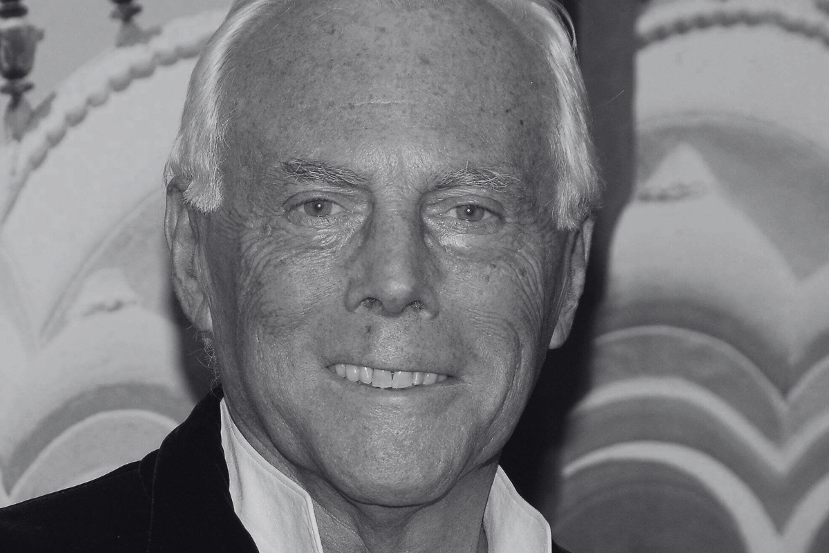 Giorgio Armani nie żyje