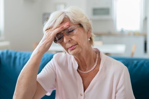 załamana kobieta 60+