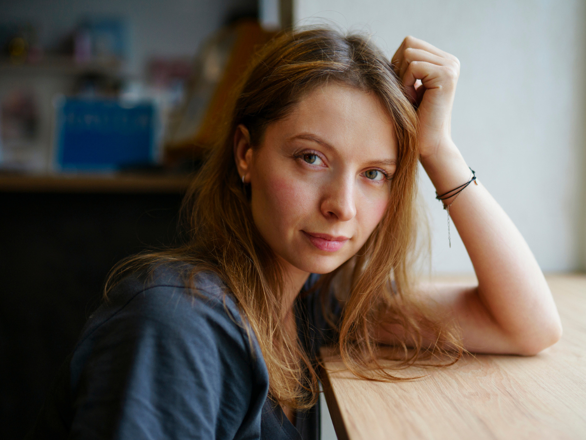 pewna siebie kobieta