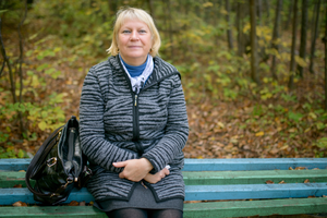 pewna siebie kobieta