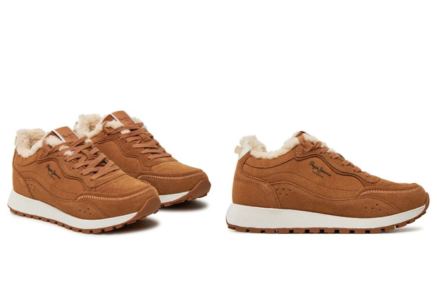Ocieplane sneakersy Pepe Jeans