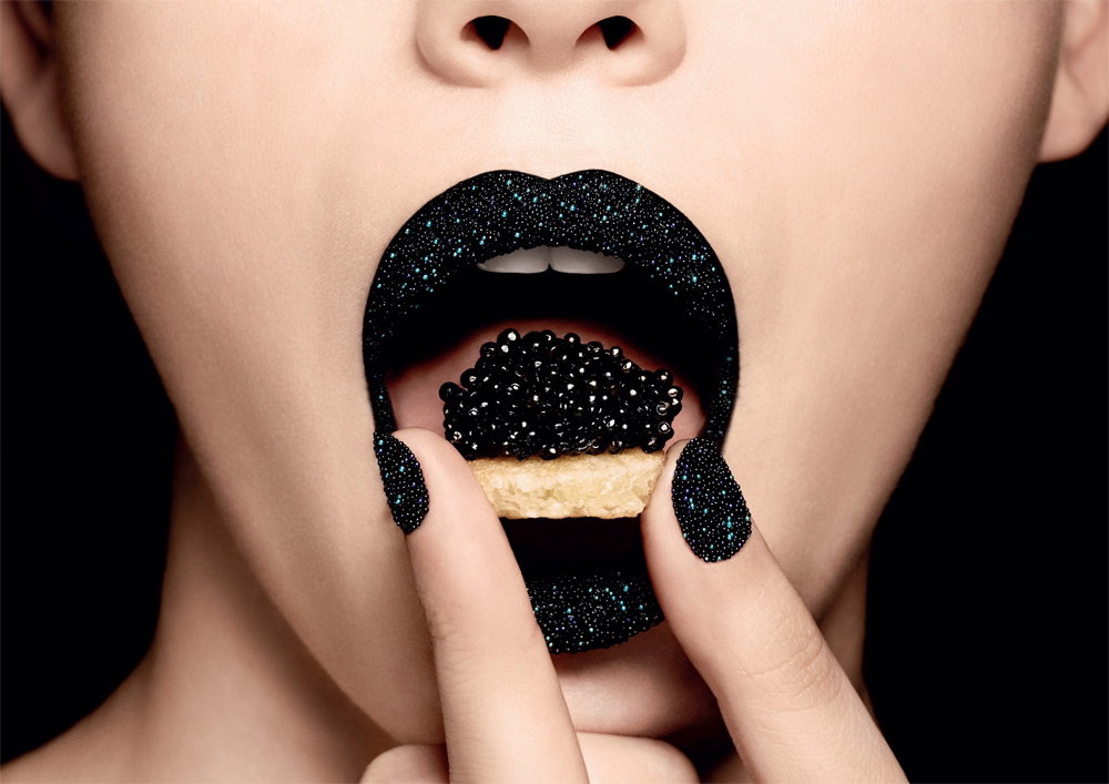 kawiorowy manicure, manikiur kawiorowy, manicure Ciate, kawiorowe paznokcie, jak oryginalnie ozdobić paznokcie