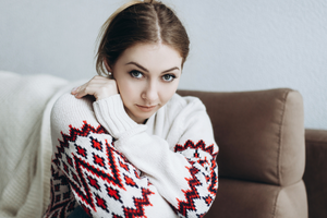 smutna dziewczyna