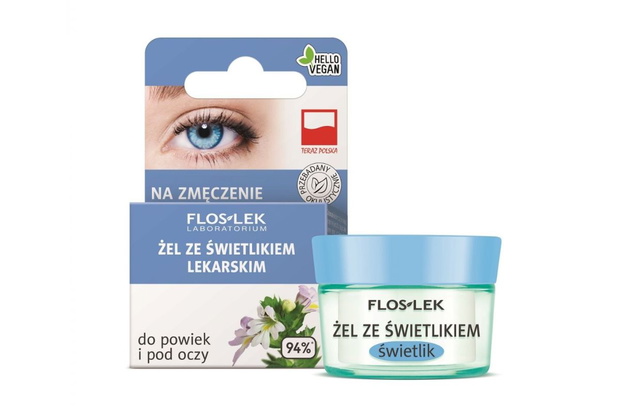 Żel pod oczy ze świetlikiem Floslek