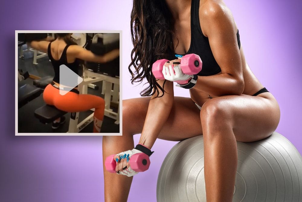 Jen Selter - najlepsze ćwiczenia na pośladki